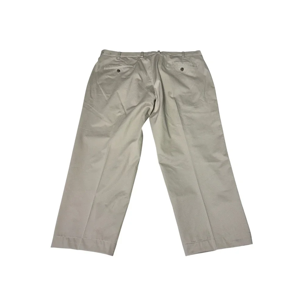 Brooks Brothers Advantage Chino‎ Stretch Clark Fit Khaki Pants Mens 40x35 Tan